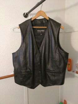 Wilson leather vest