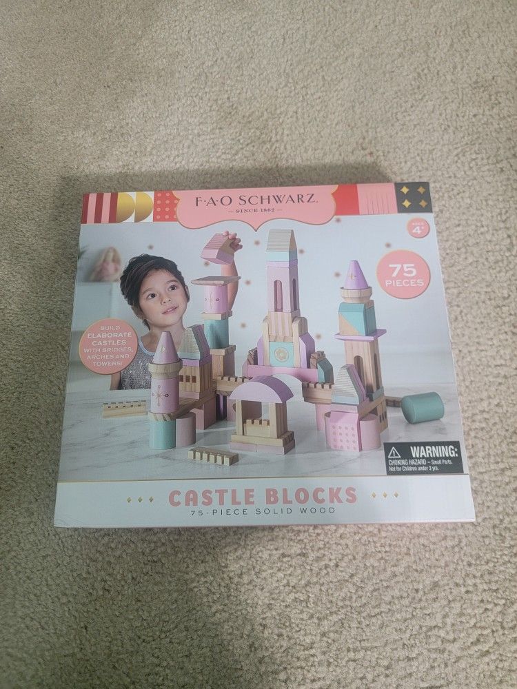 brand new castle blocks. (MUST SELL TODAY)