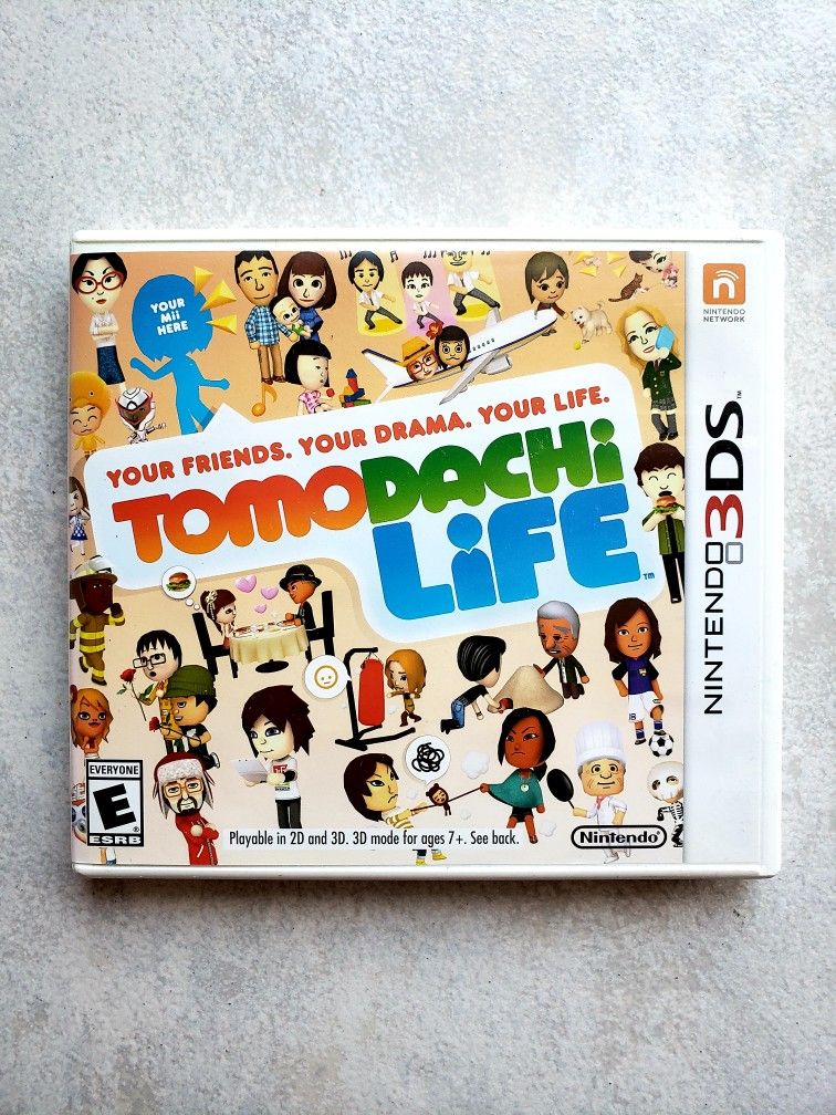 Tomodachi Life Nintendo 3ds 