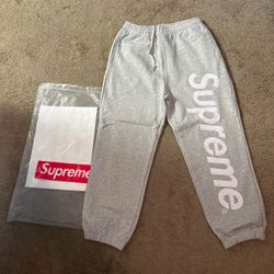 Grey Supreme Pants
