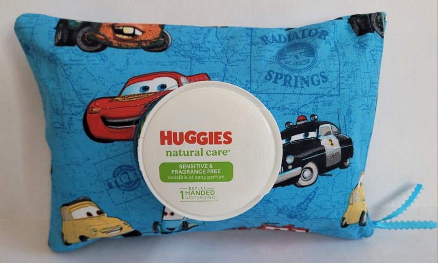 CARS Huggies Wipes Cover