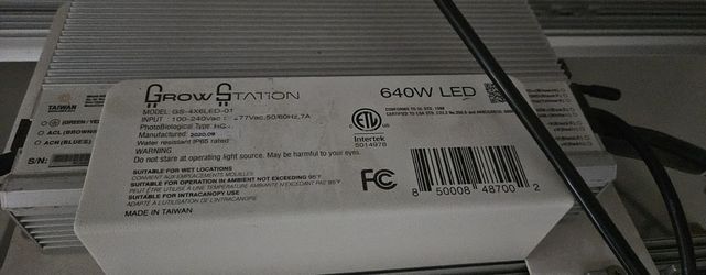 Grow station l e d grow like