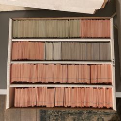 5,000 Baseball Cards Rarely Touched 