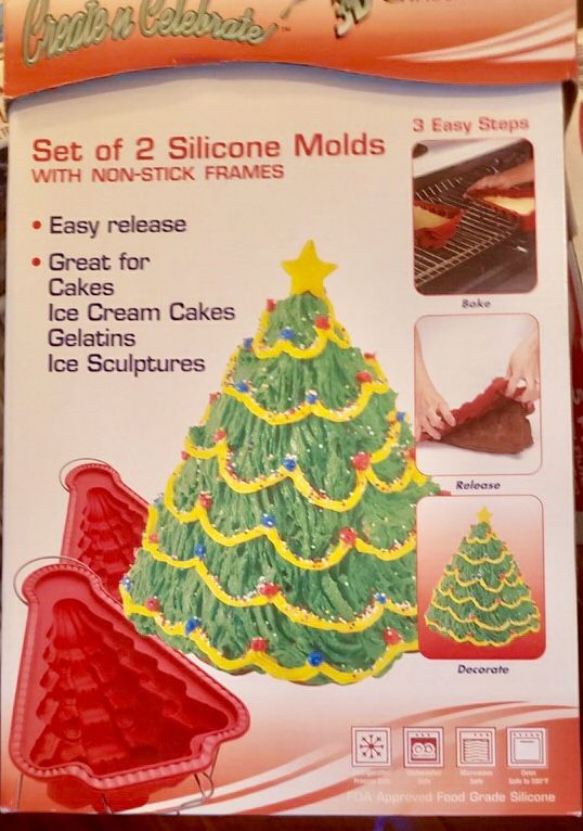 CHRISTMAS TREE CAKE MOLD