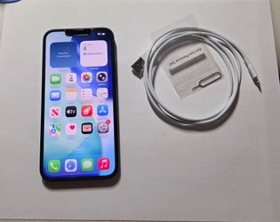 Iphone 13 like new CARRIER UNLOCKED 128gb storage with charger or best offers