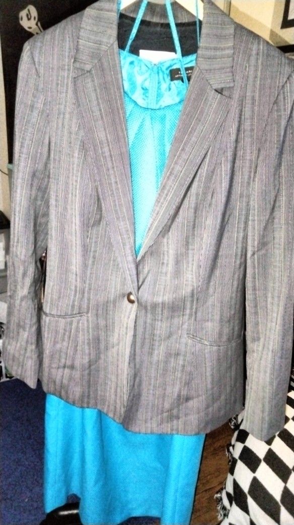 Dress With Blazer Coat