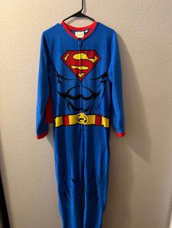 SUPERMAN COSTUME FOR MEN SUPERMAN UNION SUIT WITH CAPE