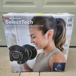 NEW Bowflex SelectTech 552 Adjustable Dumbbells