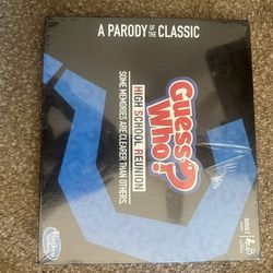 Guess Who? Board Game New In Box Sealed High School Reunion 