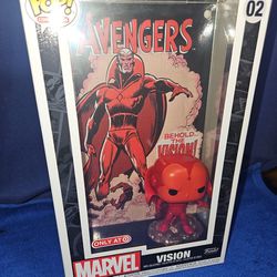 Funko POP! Marvel The Avengers Vision #02 Comic Cover Target Exclusive NEW
