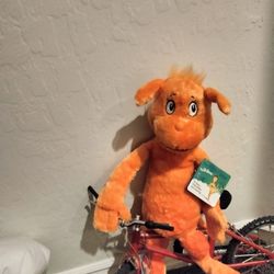 Dr Seuss Stuffed Animals Still Tagged With A Metal Bike That Works Perfect 150
