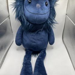 Jellycat Luda Monster Plush Navy Blue Retired London Lovey Tags Retired 16”