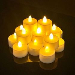 12-Piece Flameless Votive Candles