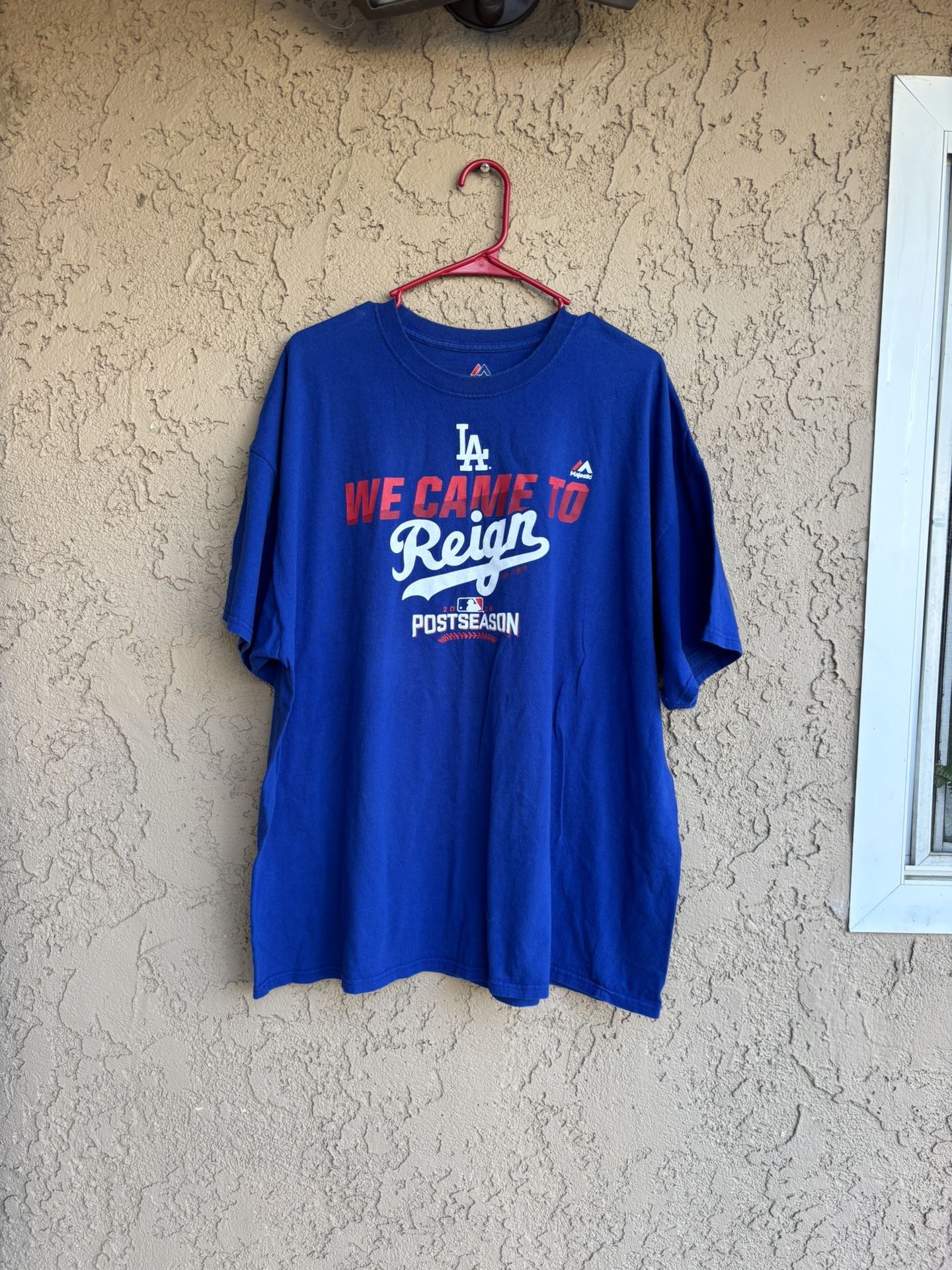 Dodgers 2016 Playoffs Tee Adult 2xl