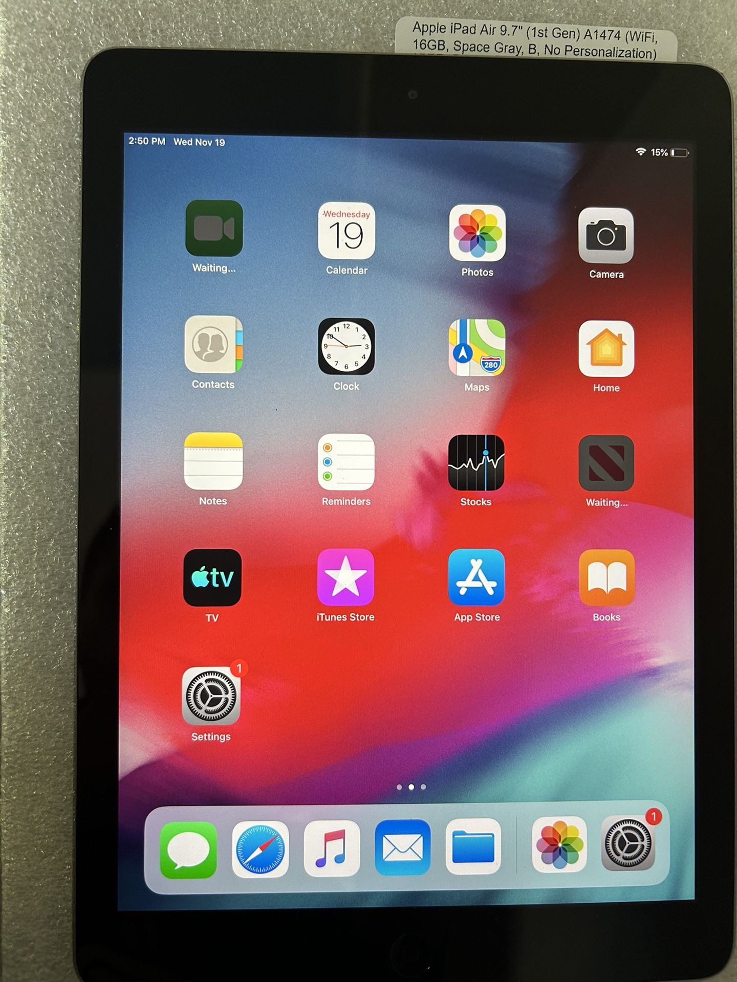 iPad Air 9.7”