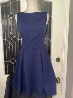 Blue Navy Dress