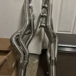 long tube headers and exhaust cutout, and header gaskets