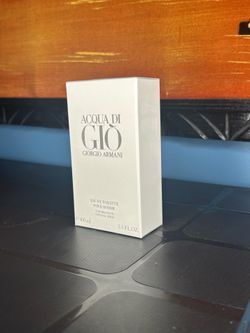 ACQUA DI GIO EDT 3.4oz still sealed
