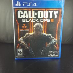 PS4 CALL OF DUTY BLACK OPS III