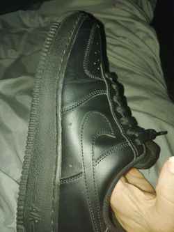 Black Air Force ones