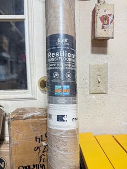Tarkett 6x8 Resilient Rug / Flooring Roll – Pet & Allergy Friendly (New)