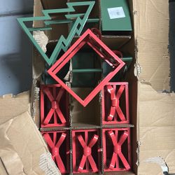 12 Metal Christmas Decor 