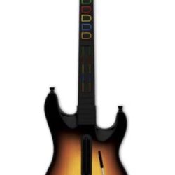 Guitar for PlayStation guitar hero. Wireless