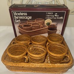 Vintage Hostess Beverage Set