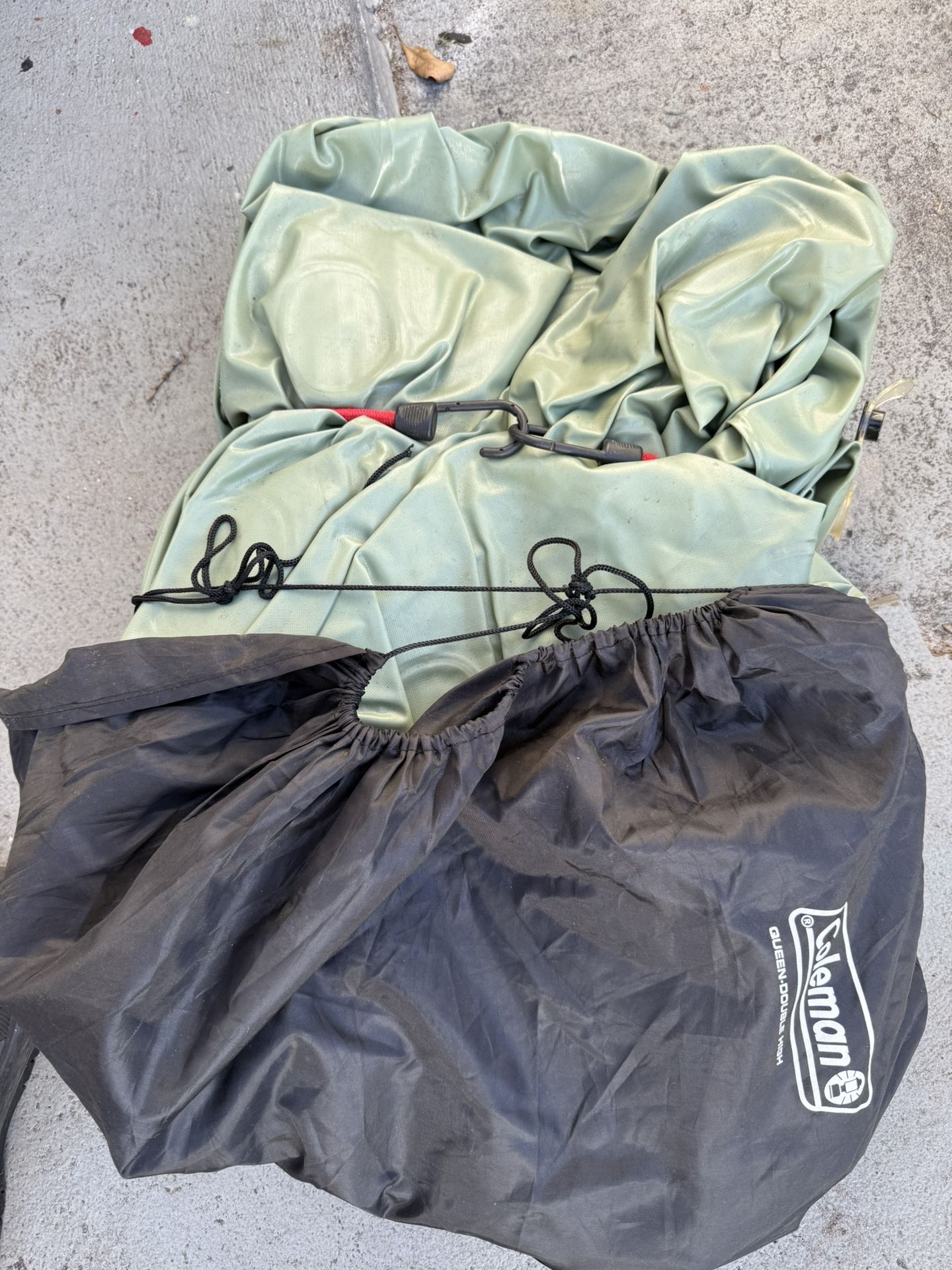 Sleeping Bag + Queen Air Mattress