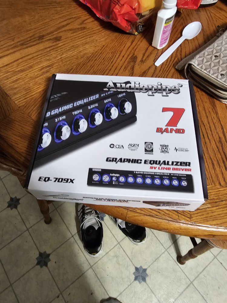 Audiopipe 7 band Equalizer 