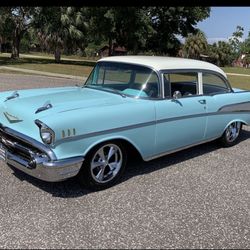 1957 Belair  2 Door Sedan Frame Off Restoration 