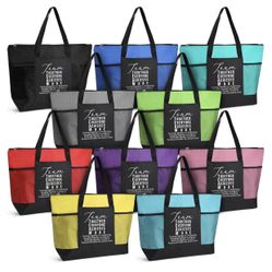 10 Pcs Team Appreciation Tote Bags for Women Employee Appreciation Gifts for Worker Staff Nurses Valentine