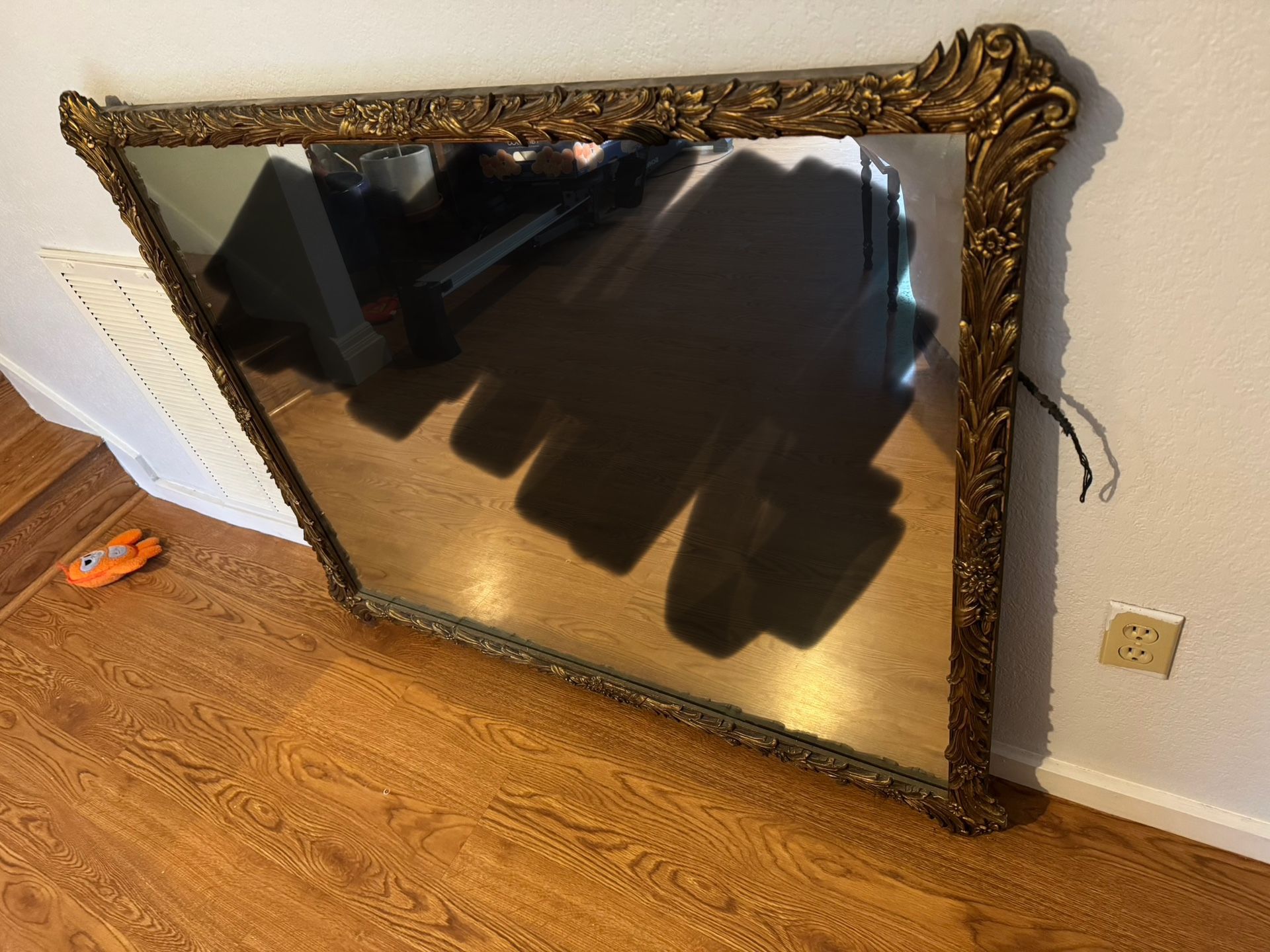 Large Antique Mirror 