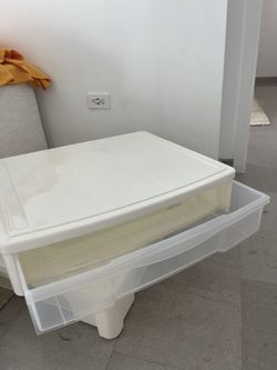 Plastic Clear Under The Bed Storage