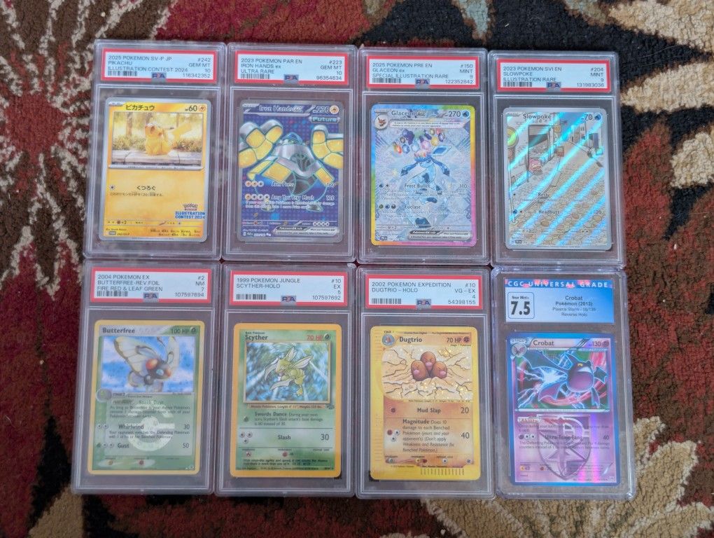 PSA CGC Graded Pokemon Cards