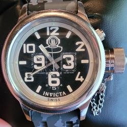 INVICTA 4578 RUSSIAN DIVER STAINLESS MEN'S WRISTWATCH SWISS MADE