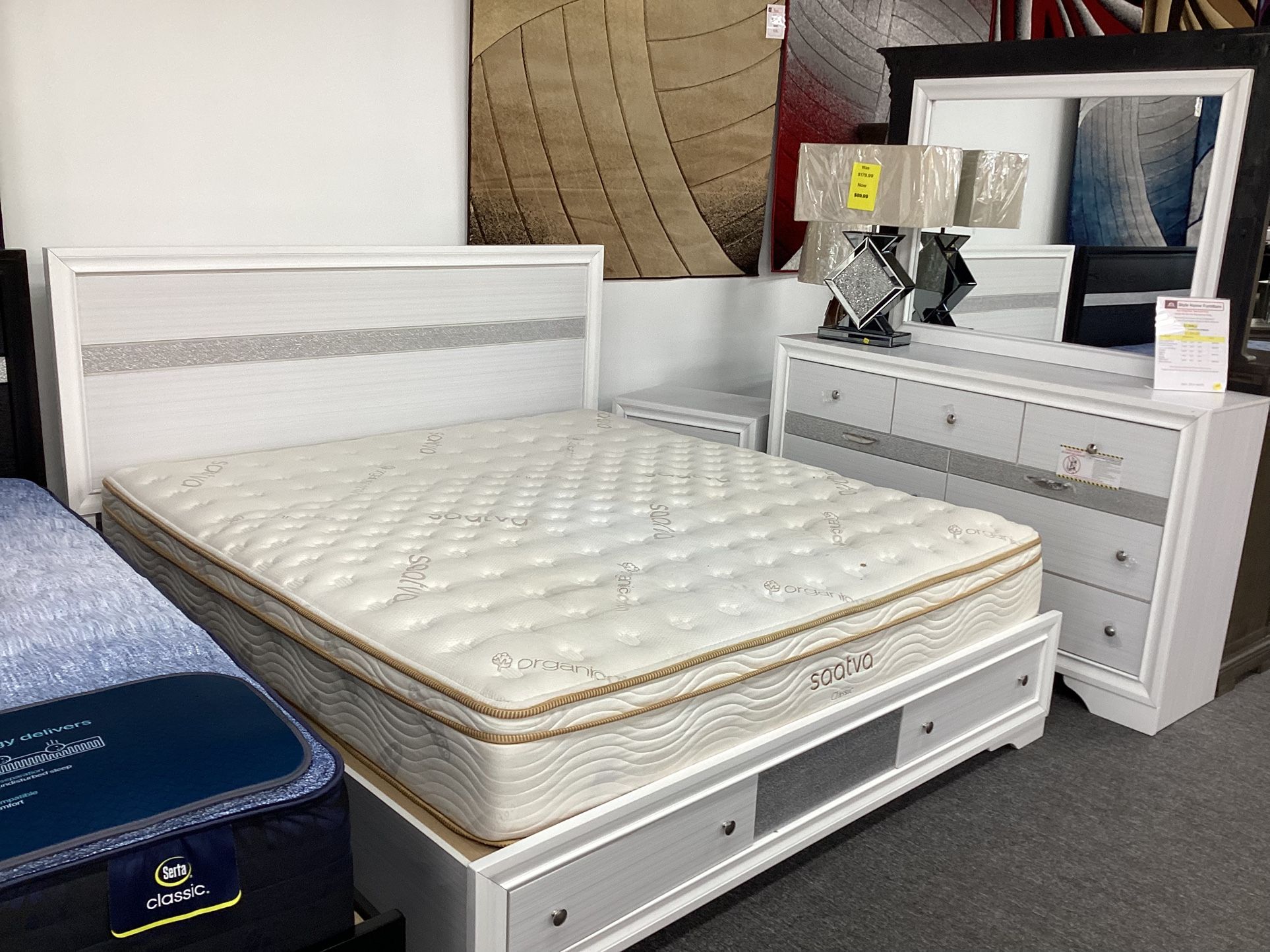 King Size Bedframe Set $1,099.99