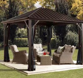 Brand new gazebo 10x10 installation available