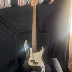 Squier Bass Guitar w Extra Strings
