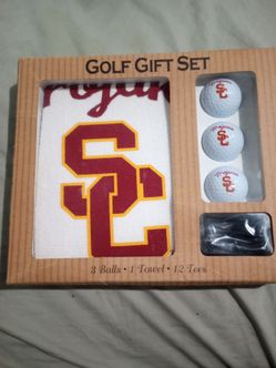 usc golf gift set