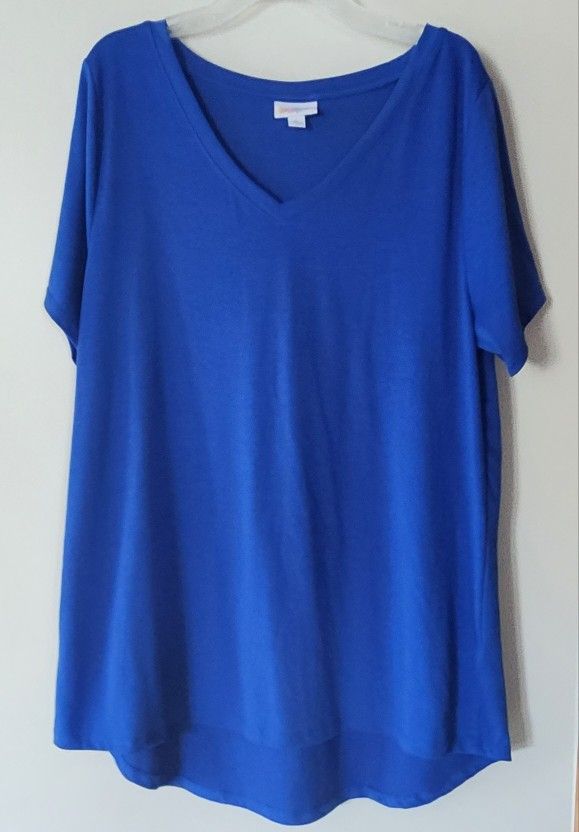 Lularoe Large Blue Tshirt Top Women