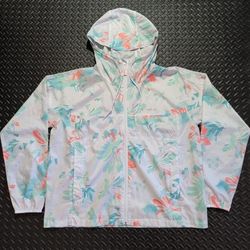 Columbia WL4631 Flash Challenger Novelty Windbreaker Tropical women's size XL