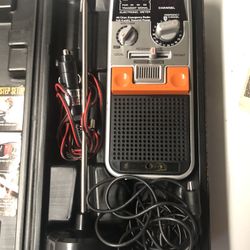 CB Radio Retro 1980 With Case 