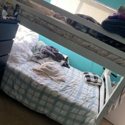 White Bunk Bed