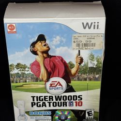 Tiger Woods PGA Tour 10 Box Set  - Nintendo Wii 