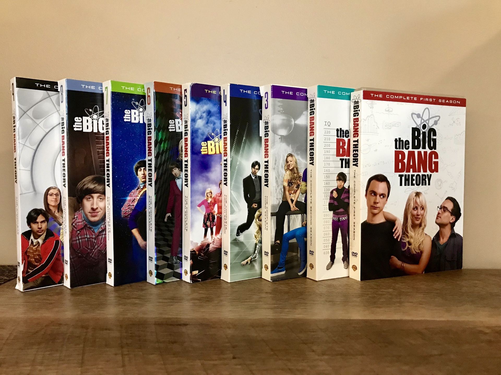 The Big Bang Theory, Seasons 1-9