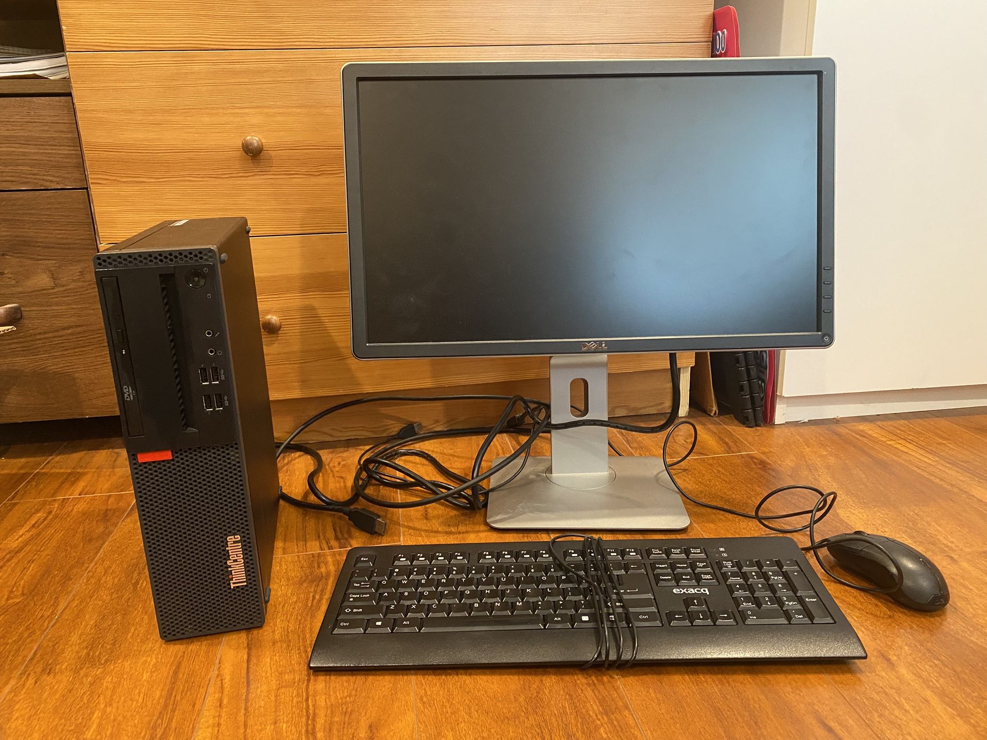 Lenovo PC With Monitor *Win 11Pro, SSD HD