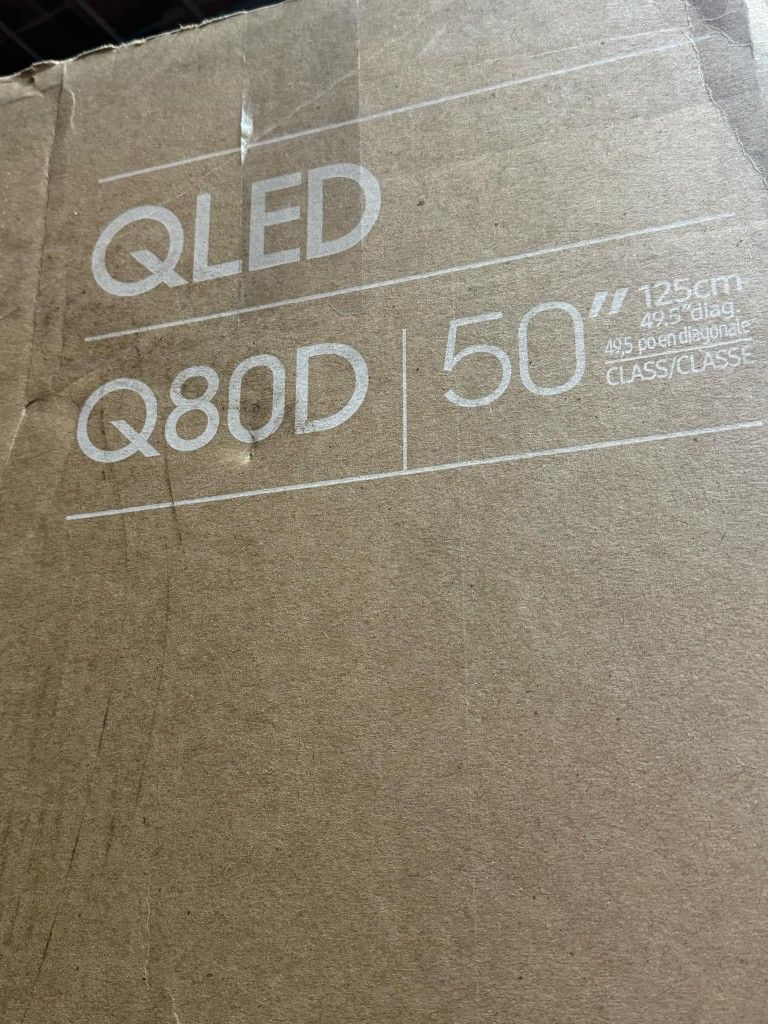 SAMSUNG 50-Inch Class QLED 4K Q80D Series Quantum HDR+, Dolby Atmos Object Tracking Sound Lite, Direct Full Array, Q-Symphony 3.0, Gaming Hub, Smart T