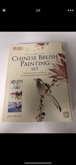 New The complete Chinese brush painting set technics tools and projects for mastering Chinese brush painting by Jane Dwight