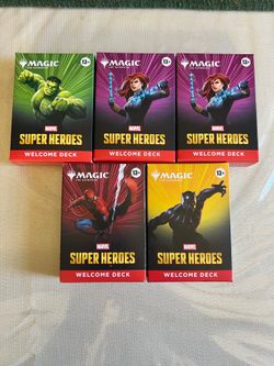 SDCC 2026 Exclusive Magic the Gathering Marvel Welcome Deck